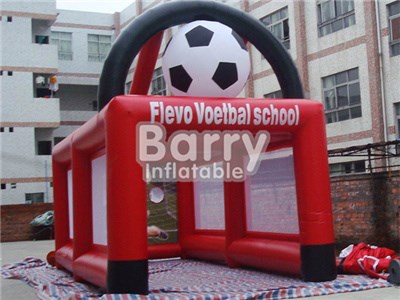 Factory Direct Inflatable Speed Soccer Shooter,Inflatable Sport Game Inflatable Soccer Goal For Kids  BY-IS-048